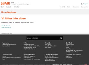 How sbab.se looks like on a tablet such as an iPad.