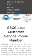 How sbcglobal-help.com looks like on a mobile device such as an iPhone.