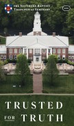 How sbts.edu looks like on a mobile device such as an iPhone.