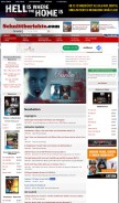 How schnittberichte.com looks like on a mobile device such as an iPhone.