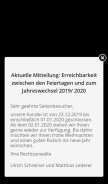 How schreiner-lederer.de looks like on a mobile device such as an iPhone.