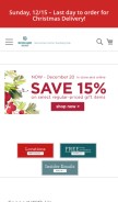 How schulershoes.com looks like on a mobile device such as an iPhone.