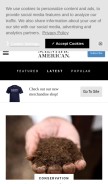 How scientificamerican.com looks like on a mobile device such as an iPhone.