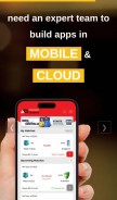How sciflare.com looks like on a mobile device such as an iPhone.