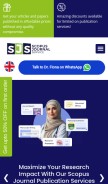 How scopusjournalservice.com looks like on a mobile device such as an iPhone.