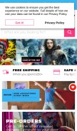 How scorchcomics.com looks like on a mobile device such as an iPhone.