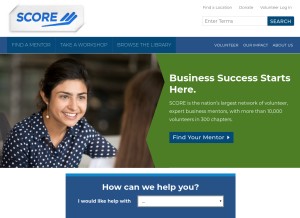 How score.org looks like on a tablet such as an iPad.