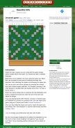 How scrabulizer.com looks like on a mobile device such as an iPhone.