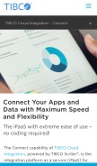 How scribesoft.com looks like on a mobile device such as an iPhone.