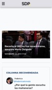 How sdpnoticias.com looks like on a mobile device such as an iPhone.