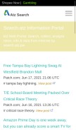 How search.atz.pw looks like on a mobile device such as an iPhone.