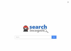 How searchincognito.com looks like on a tablet such as an iPad.