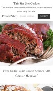 How seasonsandsuppers.ca looks like on a mobile device such as an iPhone.