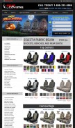 How seatcoversunlimited.com looks like on a mobile device such as an iPhone.