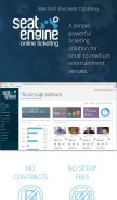 How seatengine.com looks like on a mobile device such as an iPhone.