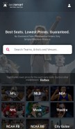 How seatsmart.com looks like on a mobile device such as an iPhone.