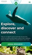 How seaworld.org looks like on a mobile device such as an iPhone.
