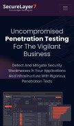How securelayer7.net looks like on a mobile device such as an iPhone.