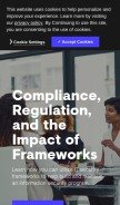 How secureworks.com looks like on a mobile device such as an iPhone.