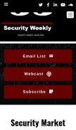 How securityweekly.com looks like on a mobile device such as an iPhone.
