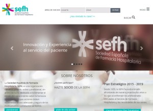 How sefh.es looks like on a tablet such as an iPad.