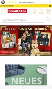 How segmueller.de looks like on a mobile device such as an iPhone.