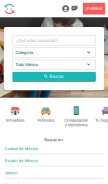 How segundamano.mx looks like on a mobile device such as an iPhone.