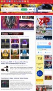 How seibertron.com looks like on a mobile device such as an iPhone.