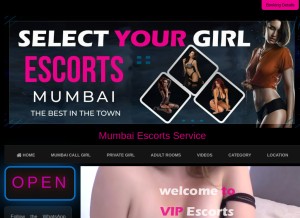 How selectyourgirl.com looks like on a tablet such as an iPad.