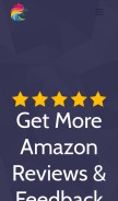 How sellerlion.com looks like on a mobile device such as an iPhone.