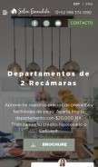 How selvaescondida.mx looks like on a mobile device such as an iPhone.