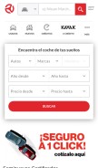 How seminuevos.com looks like on a mobile device such as an iPhone.