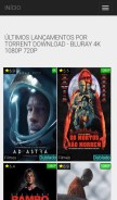 How senhortorrent.com looks like on a mobile device such as an iPhone.