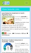 How seo-links.xyz looks like on a mobile device such as an iPhone.