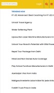 How seo-sbsite.de looks like on a mobile device such as an iPhone.