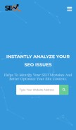 How seoaudit.geekmela.com looks like on a mobile device such as an iPhone.