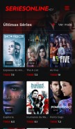 How seriesonlinehd1.com looks like on a mobile device such as an iPhone.