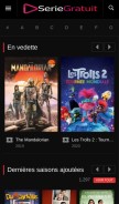 How seriestreamingfr.com looks like on a mobile device such as an iPhone.