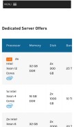 How serverion.com looks like on a mobile device such as an iPhone.