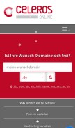 How servertools24.de looks like on a mobile device such as an iPhone.