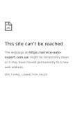 How service-auto-expert.com.ua looks like on a mobile device such as an iPhone.