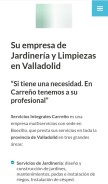 How serviciosintegralescarreno.es looks like on a mobile device such as an iPhone.