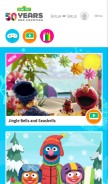 How sesamestreet.org looks like on a mobile device such as an iPhone.