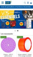 How setin.fr looks like on a mobile device such as an iPhone.