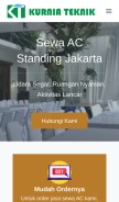 How sewaac.id looks like on a mobile device such as an iPhone.