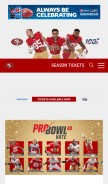 How sf49ers.com looks like on a mobile device such as an iPhone.