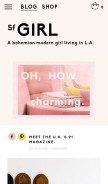 How sfgirlbybay.com looks like on a mobile device such as an iPhone.