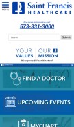 How sfmc.net looks like on a mobile device such as an iPhone.