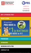 How sgptv.org looks like on a mobile device such as an iPhone.