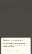 How shake-it.dk looks like on a mobile device such as an iPhone.